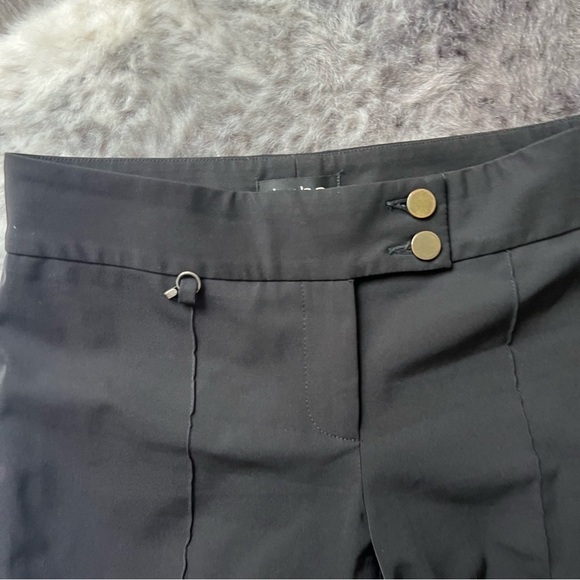 Bebe Black Flared Trouser Pants 4 - Picture 2 of 5